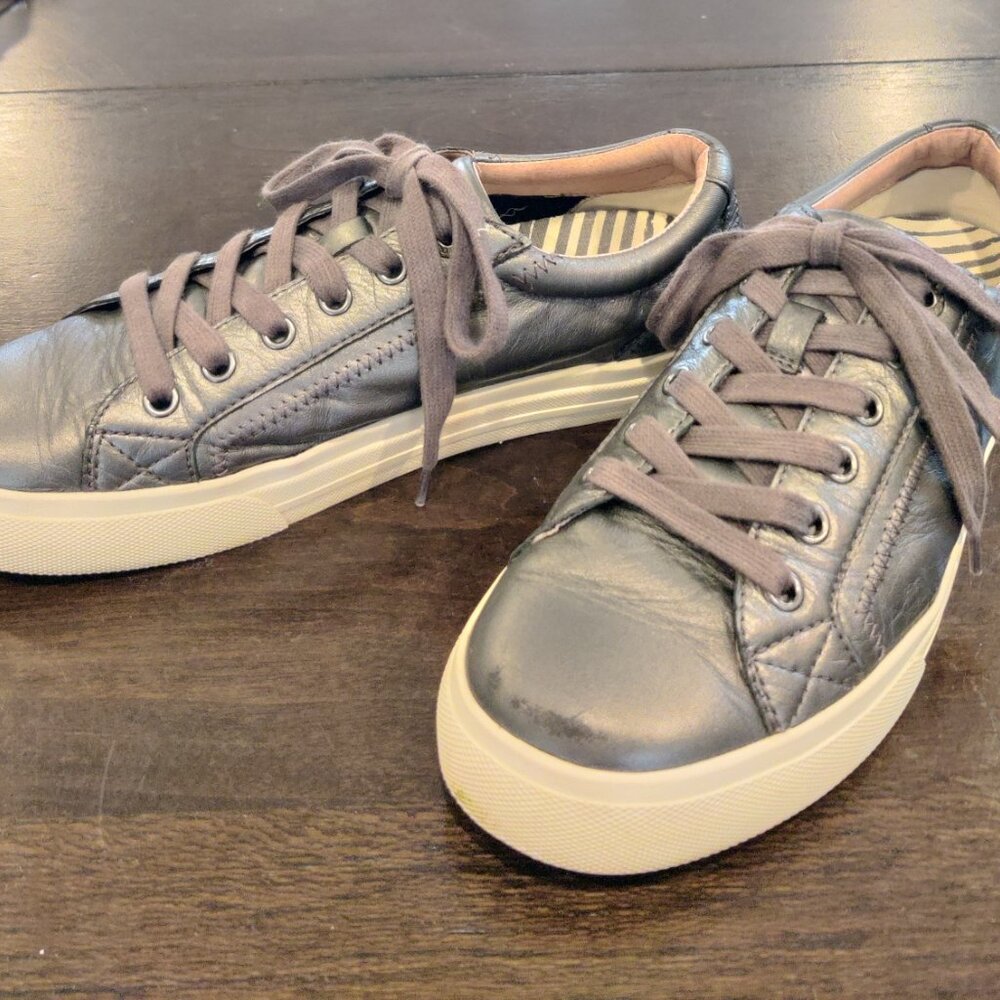 Taos Plim Soul Lux pewter women's size 8.5 - Picture 2 of 9